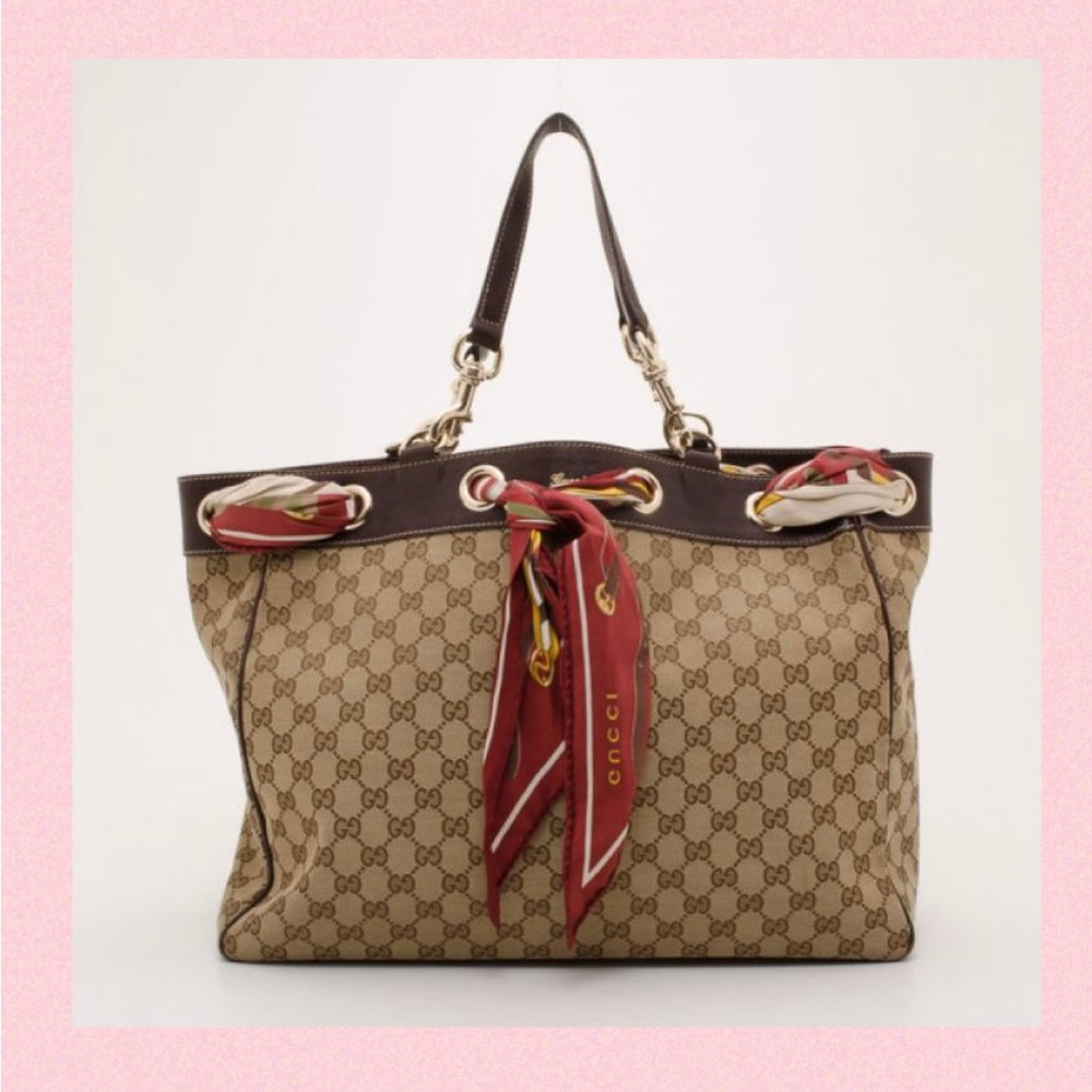 Gucci Vintage Positano Tote Bag